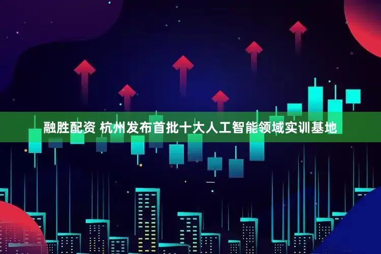 融胜配资 杭州发布首批十大人工智能领域实训基地